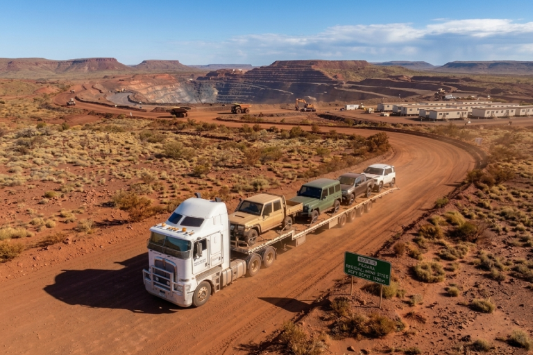 Mine Sites & Regional Transfers