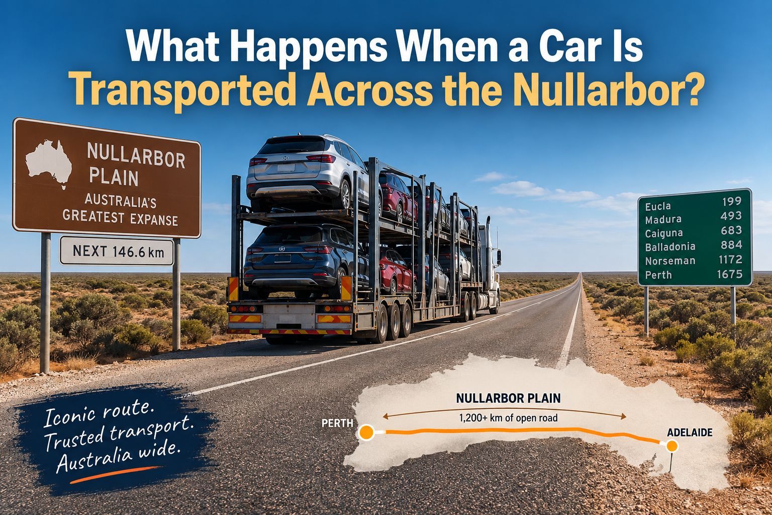 What Happens When a Car Is Transported Across the Nullarbor