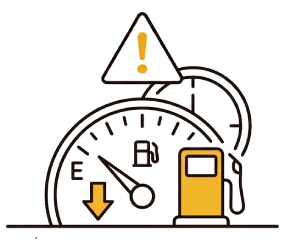 Keep fuel levels low