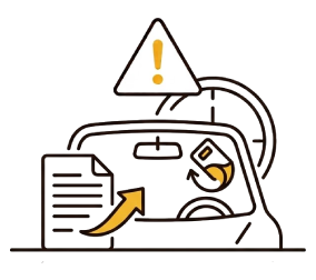 Remove toll tags and personal documents