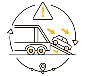 Vehicle unloading