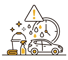 Wash the vehicle before drop-off